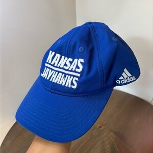Adidas Blue University of Kansas Cap